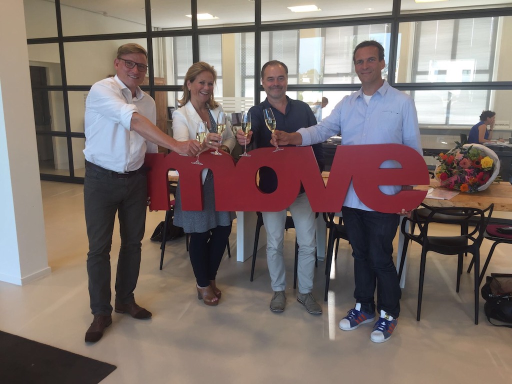 Ken Koeklenberg (The Oval Office), Christine van Dalen (Bureau voor Reuring), Wouter Boits (The Oval Office) et Bart Smulders (ex-Move)