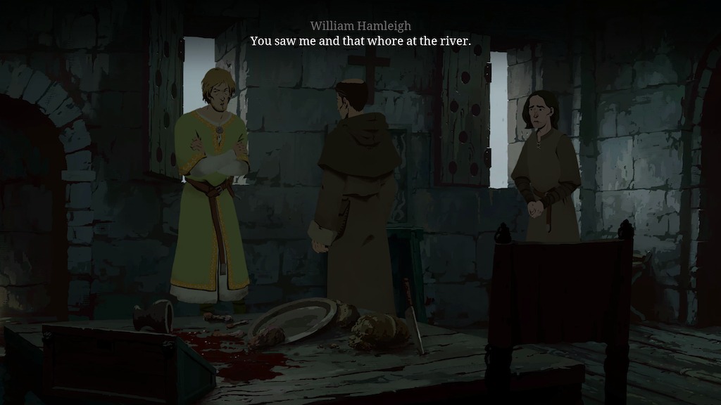 Philip gets in trouble with William Hamleigh