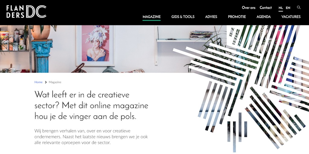 Beeld Flanders DC magazine