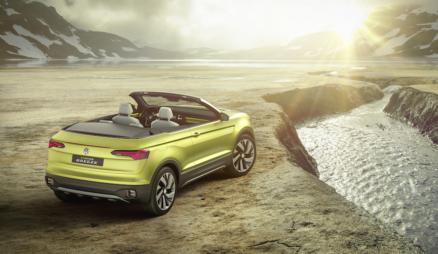 T-Cross Breeze is eerste SUV cabriolet in de Polo-klasse