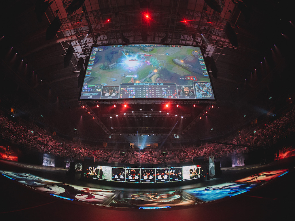 La Jeunesse Arena en la Final del Mid-Season Invitational