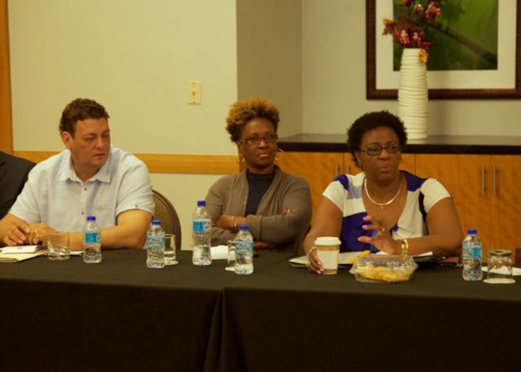Regional education leaders and conference participants