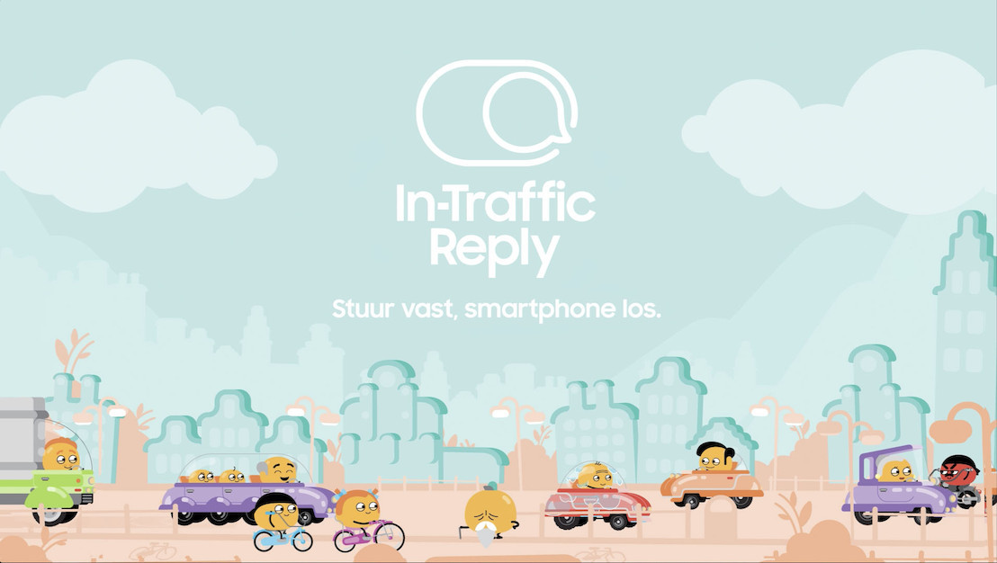 In-Traffic Reply standaard op Samsung-smartphones geïnstalleerd