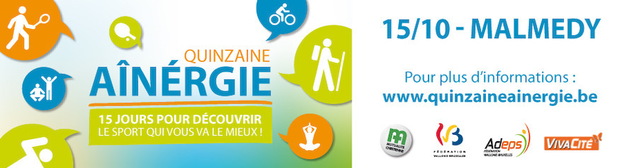 énéoSport propose une journée découverte à Malmedy le jeudi 15 octobre 2015 de 9h à 17h45