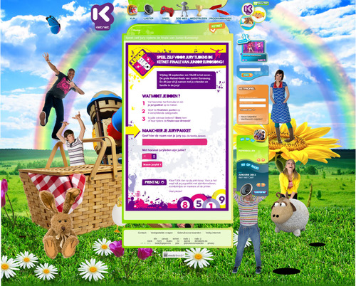 Junior Eurosong webpagina