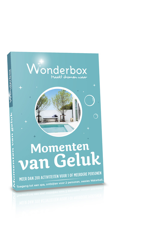 Wonderbox - Mini geschenkdoos ´Momenten van Geluk´- 24,90 euro