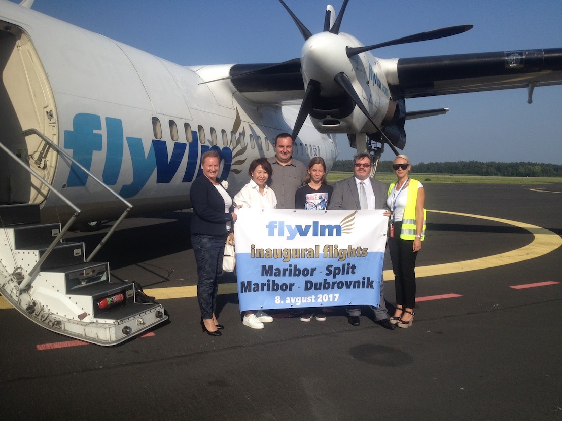 VLM Airlines is van start gegaan met lijnvluchten tussen Slovenië en Kroatië