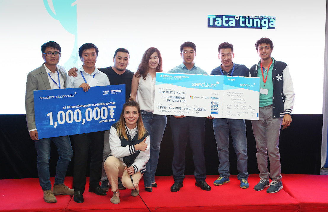 TataTunga named Mongolian most promising startup at Seedstars Ulaanbaatar
