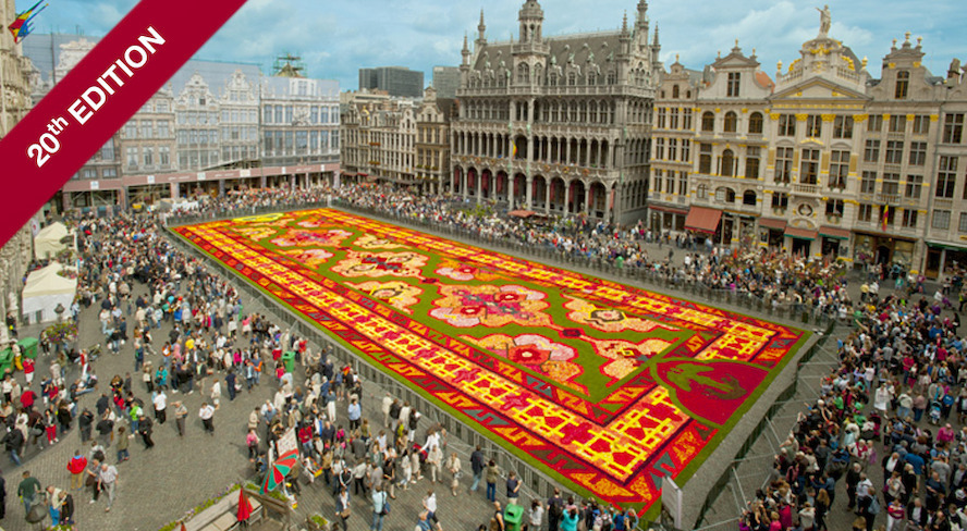 Save the date, du 13 au 15 août 2016 – Un 20ème Tapis de Fleurs sur le thème du Japon pour célébrer les 150 ans d’amitié belgo-japonaise !