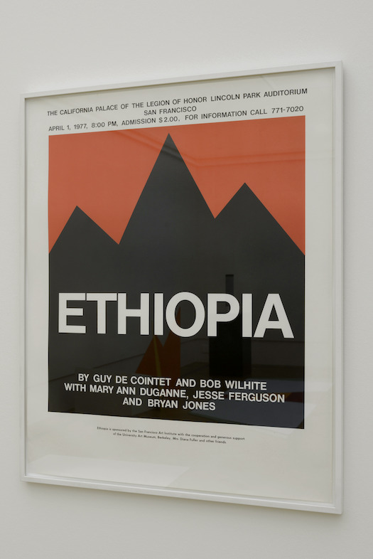 Ethiopia (poster), 1976 | Courtesy Centre Pompidou, Paris<br/>Musée national d’art moderne / Centre de création<br/>industrielle , foto (c) Isabelle Arthuis