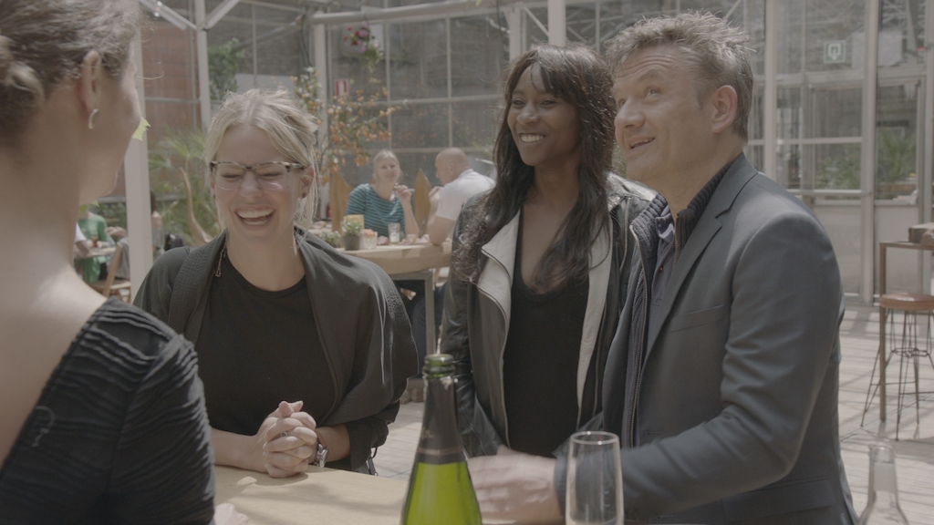Eline De Munck, Élodie Ouédraogo en Bart Peeters<br/>Weg zijn wij (c) VRT