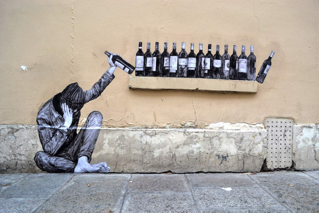 Werk van Levalet - Line up 2017