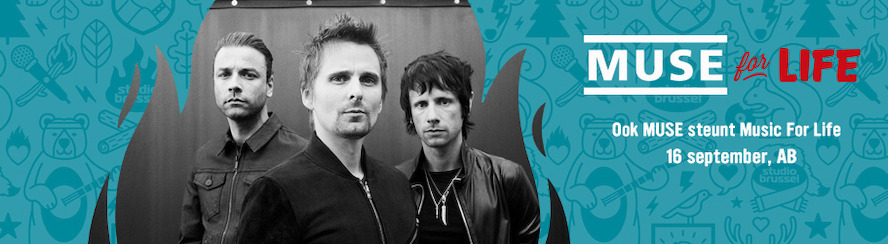 Music for Life: Muse speelt exclusief concert voor Artsen Zonder Grenzen
