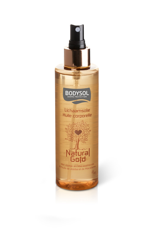 Bodysol - Natural Gold - huile pour le corps - 12,99 €.