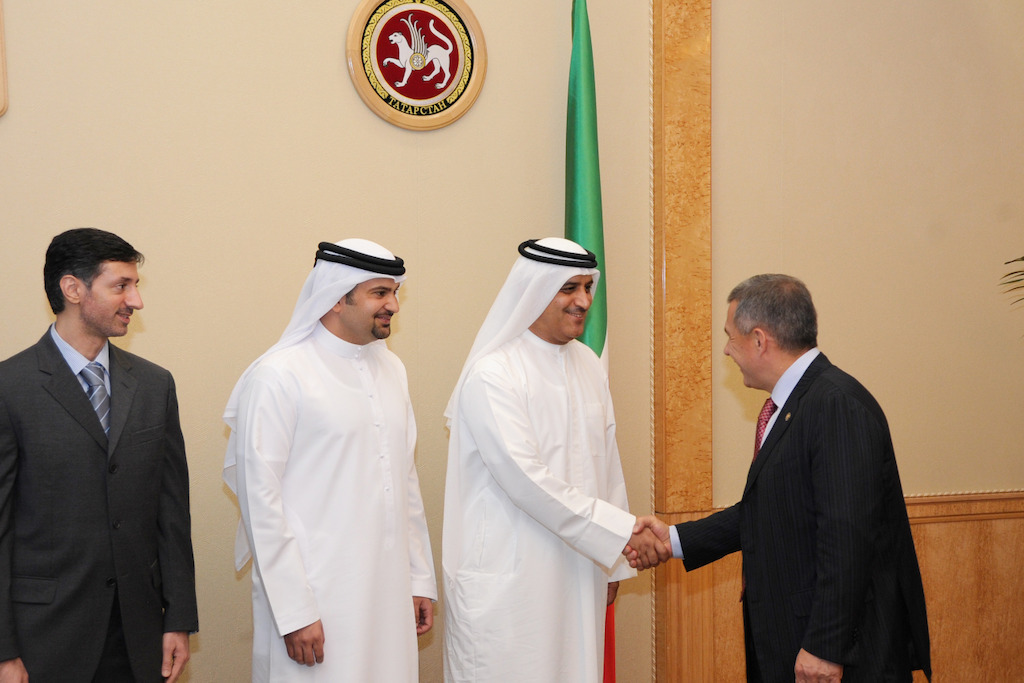 Ghaith Al Ghaith meets the President of Tatarstan