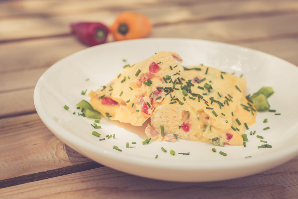 Omelette en sachet