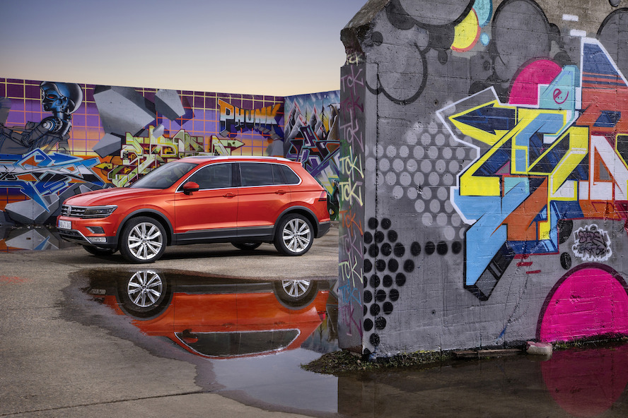 Tiguan dossier - revolutie in plaats van evolutie: nieuw design en nieuwe technologie voor de Tiguan