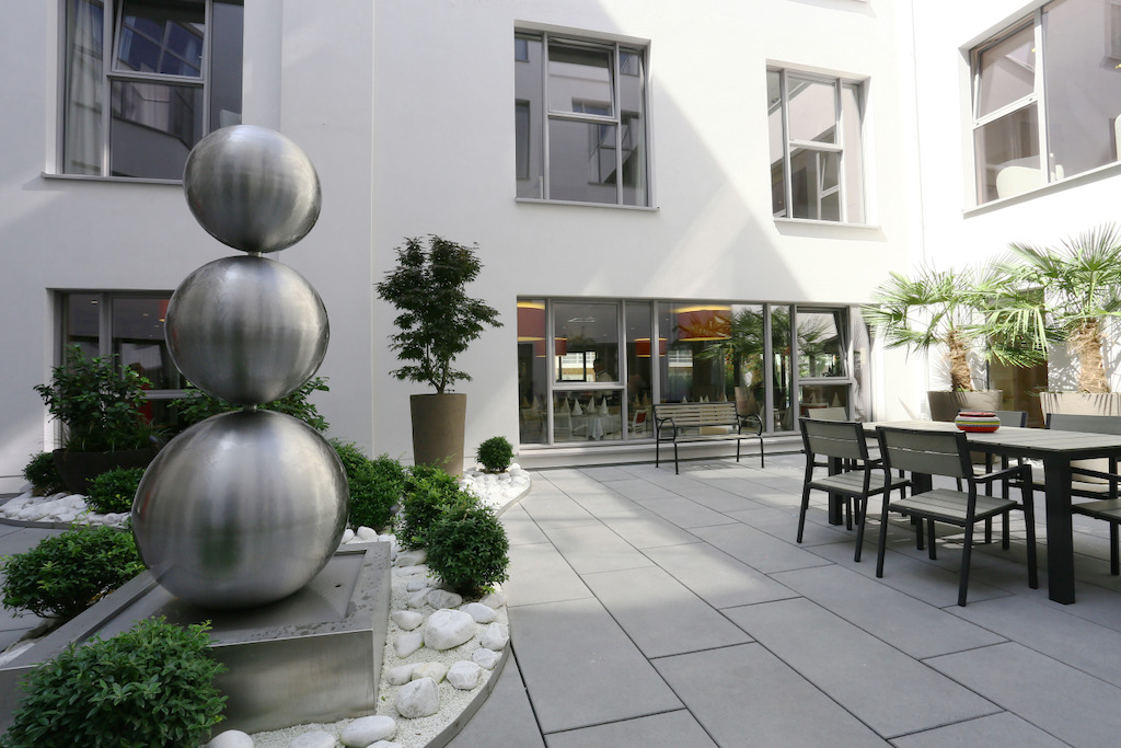 Un patio agréable