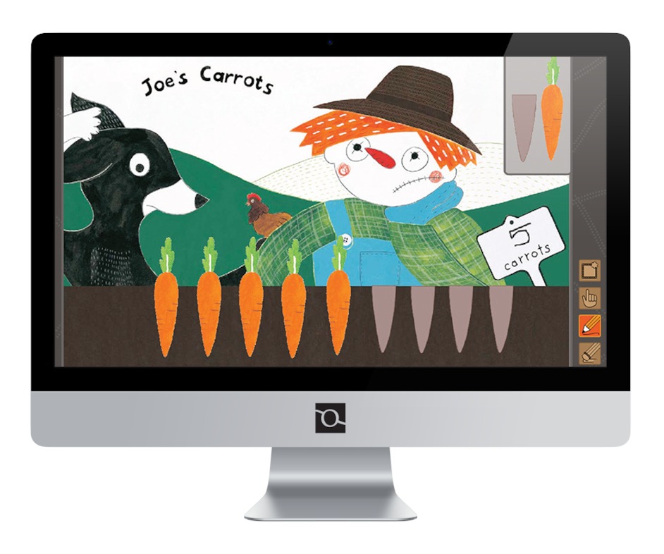Big Book Teaching brings mat concepts to life with interactive features including games and songs for each title