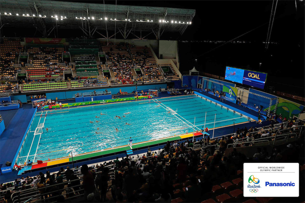 Panasonic @ JJOO Rio 2016 Pantallas LED en Centro Acuatico