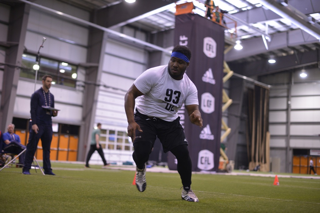 11. Junior Luke. Photo Credit: Arthur Ward/CFL