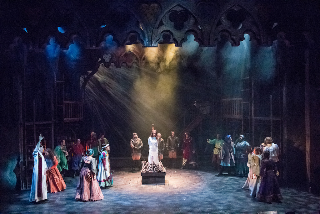 The Cast of HUNCHBACK. Photo by Daniel Parvis.