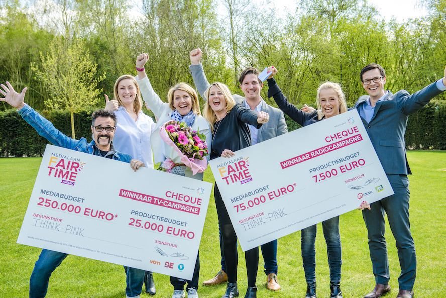 Think-Pink wint de MEDIALAAN Fairtime Award