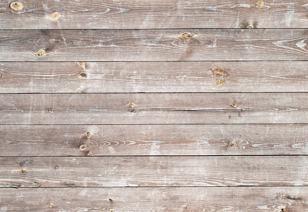 Coastal Weathered Wood Wall Mural