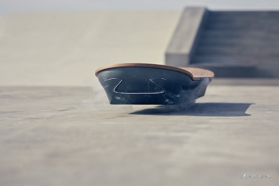 Lexus crée l'hoverboard du futur
