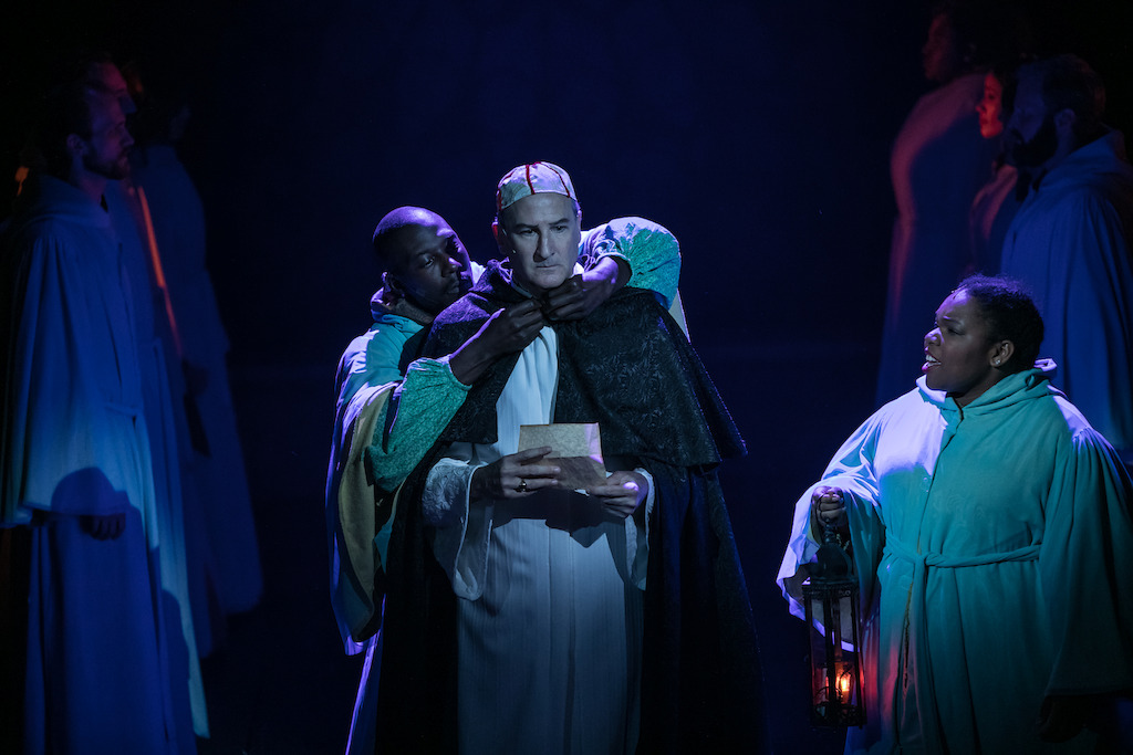 David de Vries as Frollo in HUNCHBACK. Photo by Daniel Parvis.