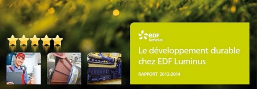 EDF Luminus publie son troisième rapport développement durable