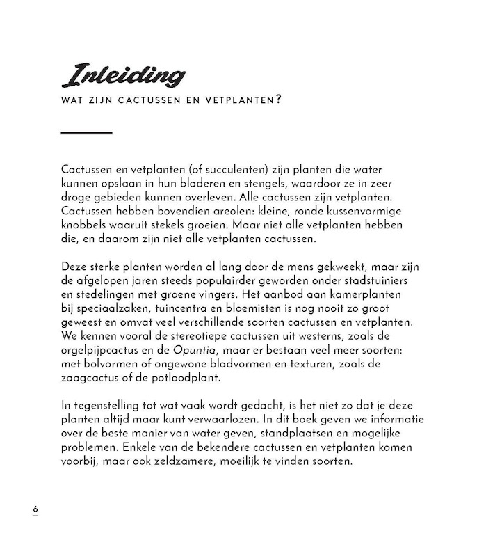 Cactussen en andere vetplanten - Emma Sibley