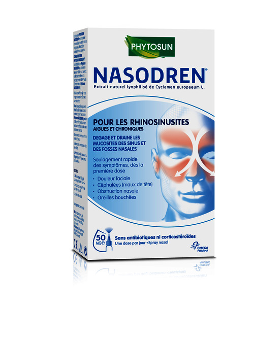 Lancement de PHYTOSUN NASODREN®: Traitement efficace Lancement de PHYTOSUN NASODREN®: Traitement efficace
