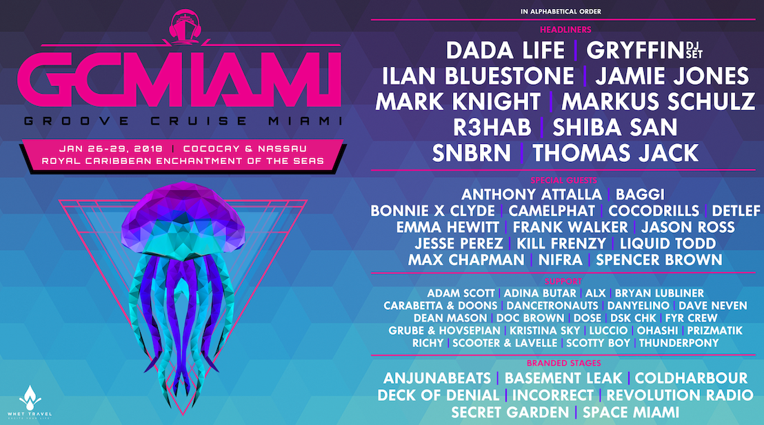 Groove Cruise Lineup